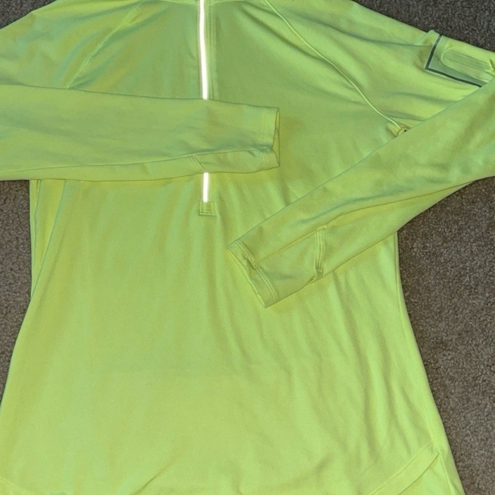 Under Armour Neon Green Fitted Top